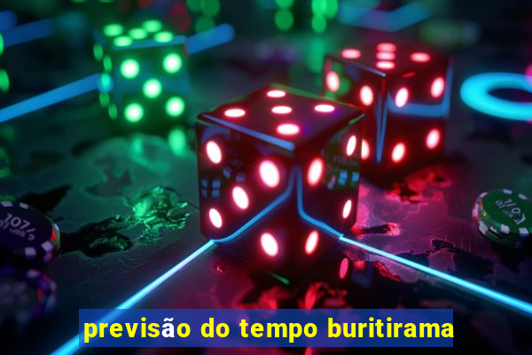 previsão do tempo buritirama