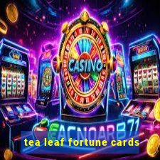 tea leaf fortune cards