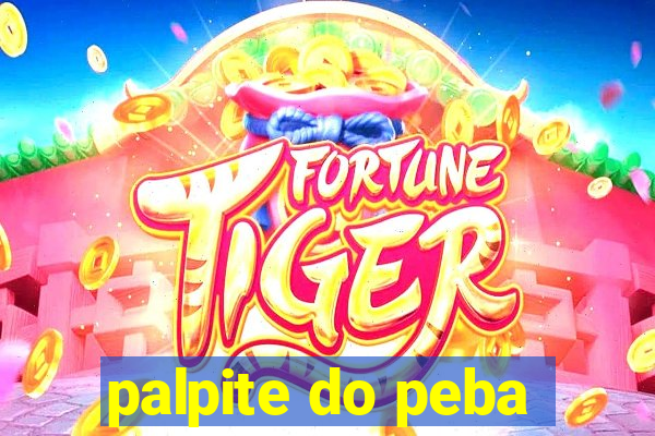 palpite do peba