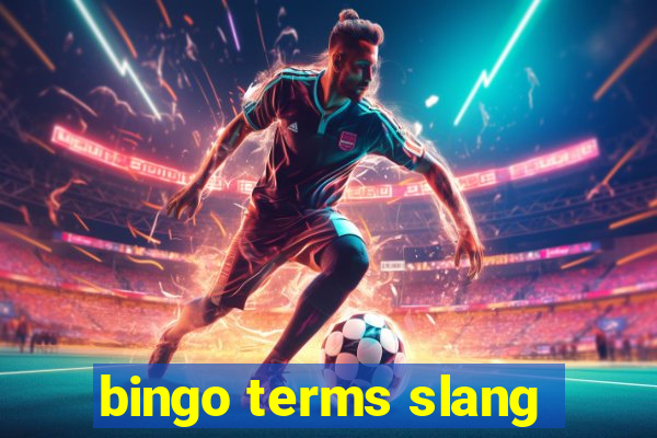 bingo terms slang