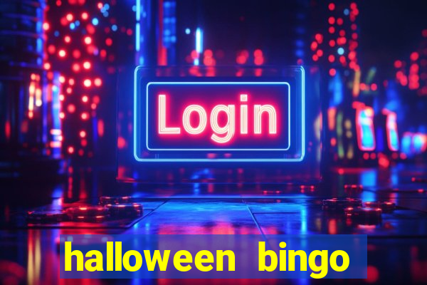 halloween bingo games for kids