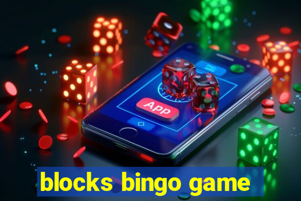 blocks bingo game