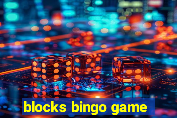 blocks bingo game