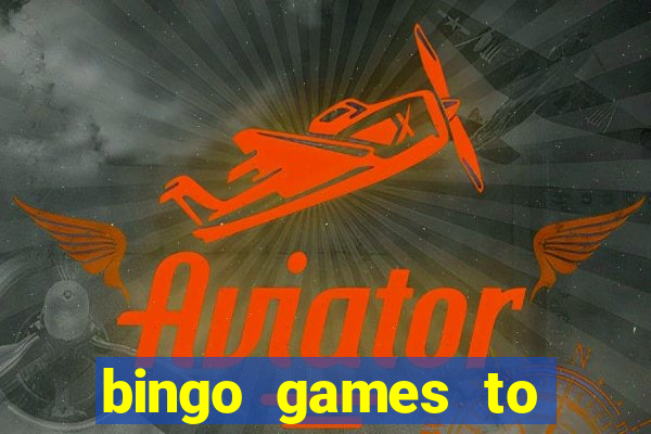 bingo games to play for free