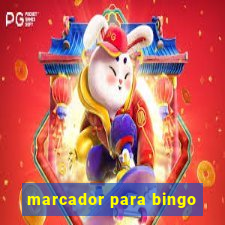 marcador para bingo