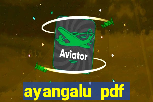 ayangalu pdf ayangalu orisha