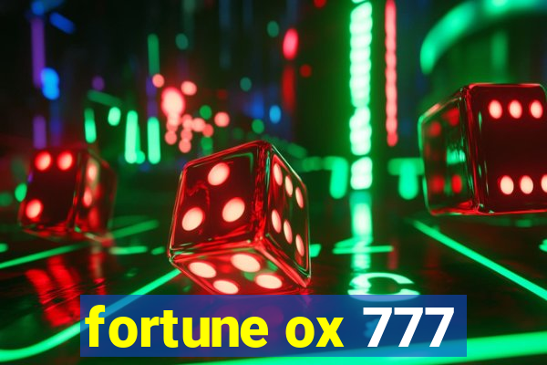 fortune ox 777