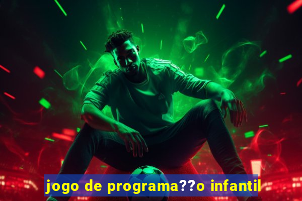 jogo de programa??o infantil