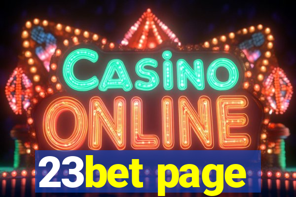 23bet page