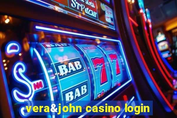 vera&john casino login