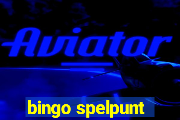 bingo spelpunt