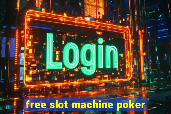 free slot machine poker