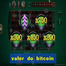 valor do bitcoin em 2020