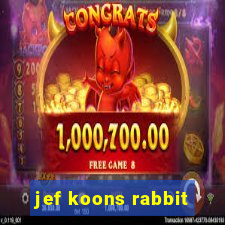 jef koons rabbit