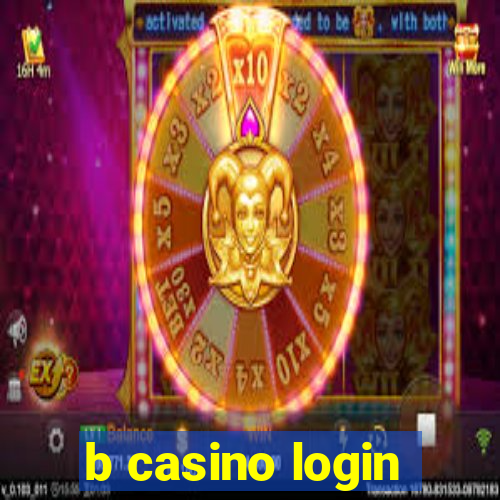 b casino login