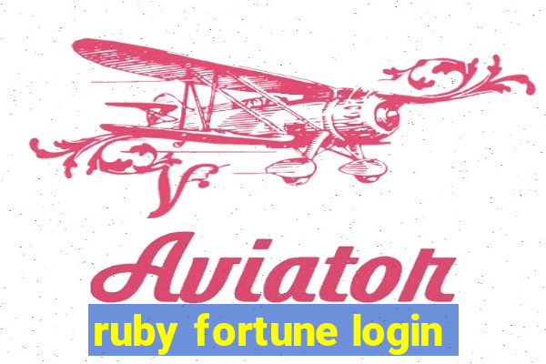 ruby fortune login