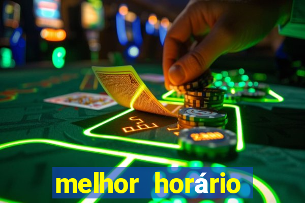 melhor horário para jogar fortune coelho