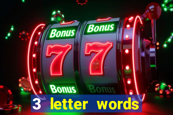 3 letter words from casino