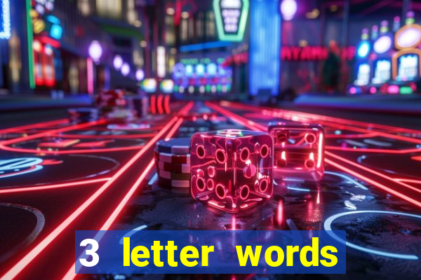 3 letter words from casino