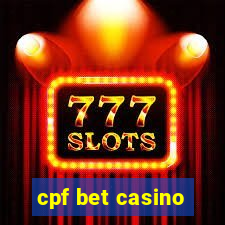 cpf bet casino