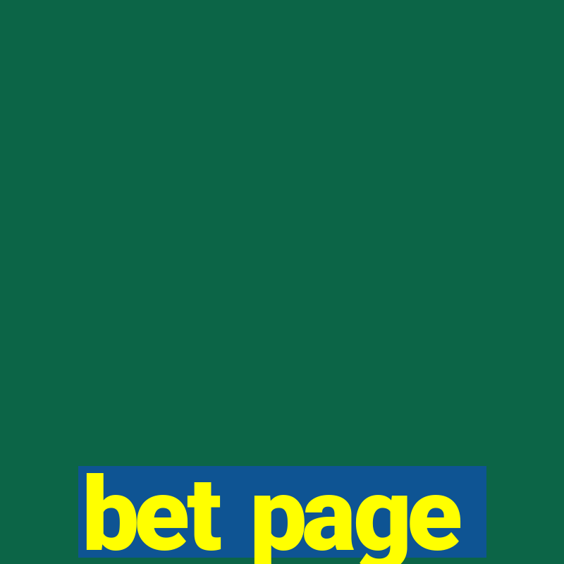 bet page