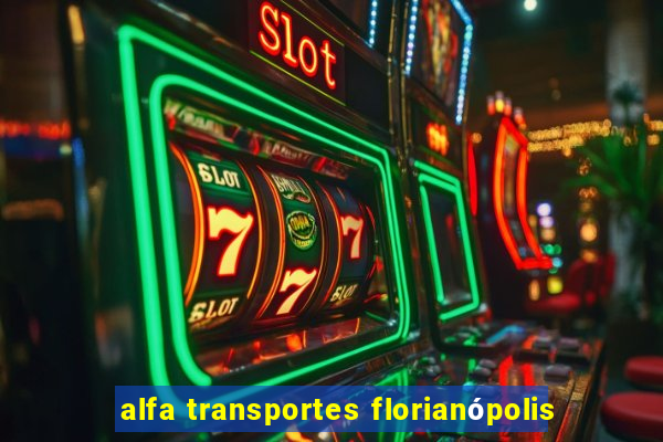 alfa transportes florianópolis