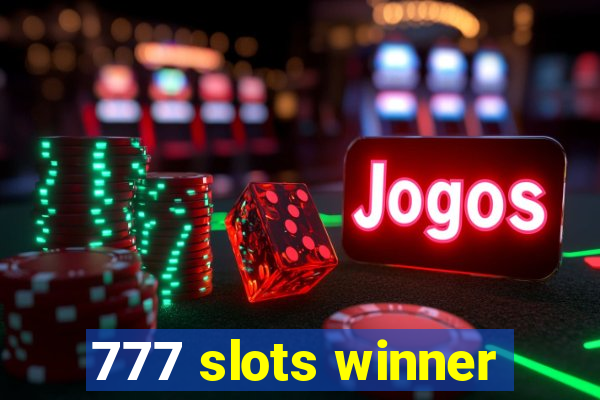 777 slots winner