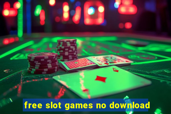 free slot games no download