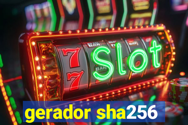 gerador sha256