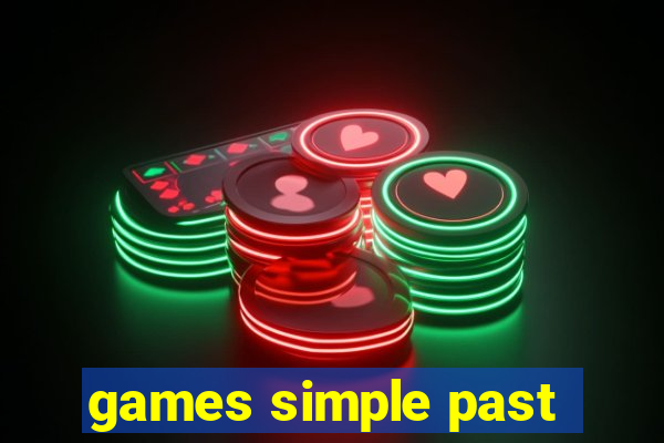 games simple past