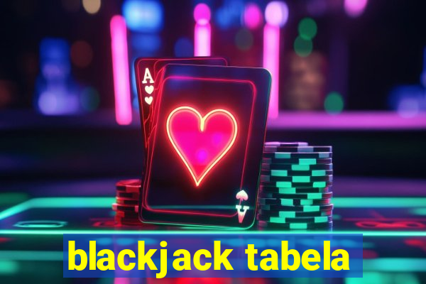 blackjack tabela