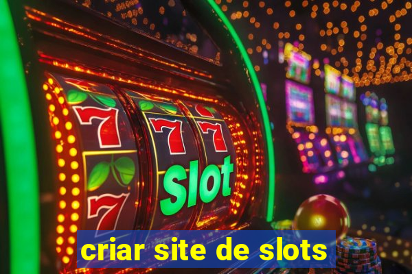 criar site de slots