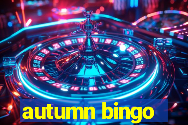 autumn bingo