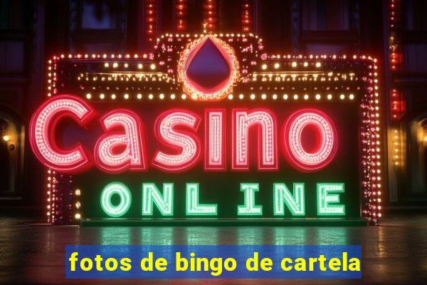 fotos de bingo de cartela