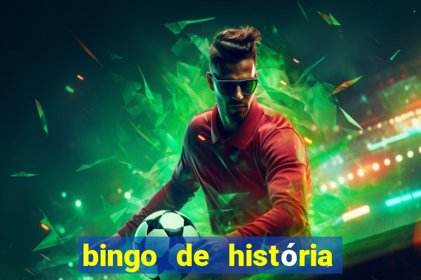 bingo de história 6 ano