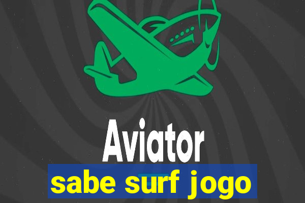 sabe surf jogo