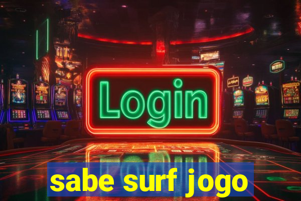 sabe surf jogo