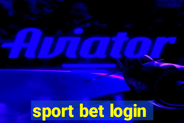 sport bet login