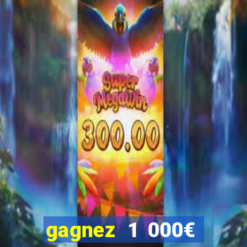 gagnez 1 000€ sur jow