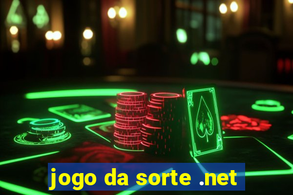 jogo da sorte .net