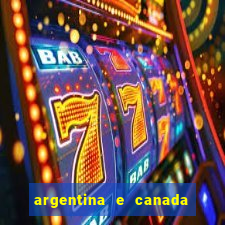 argentina e canada ao vivo