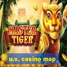 u.s. casino map