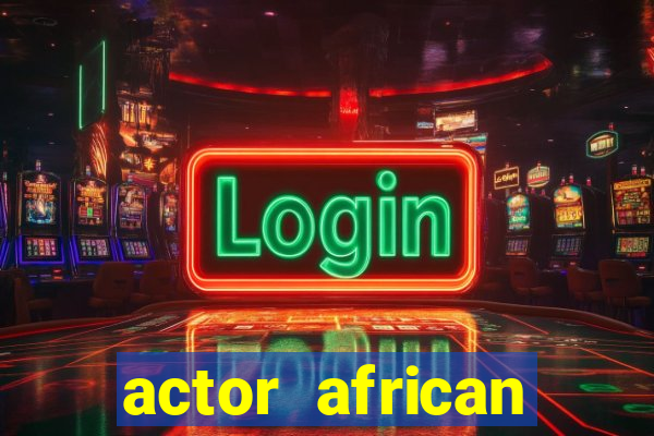 actor african american male