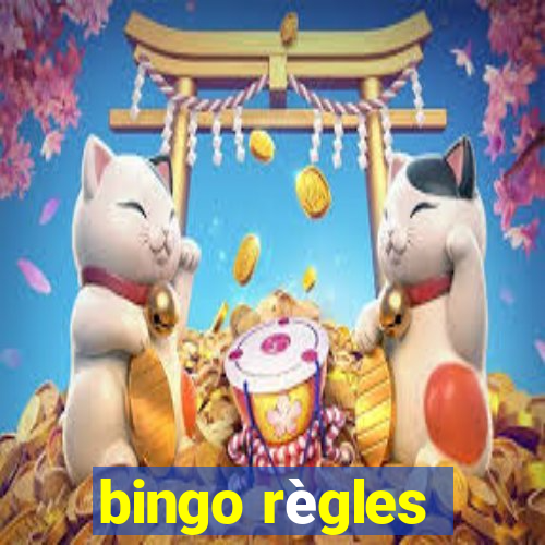 bingo règles