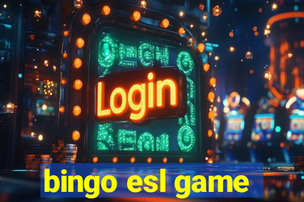 bingo esl game