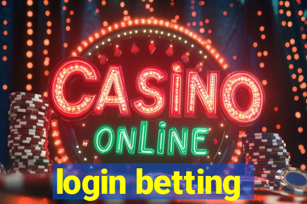 login betting