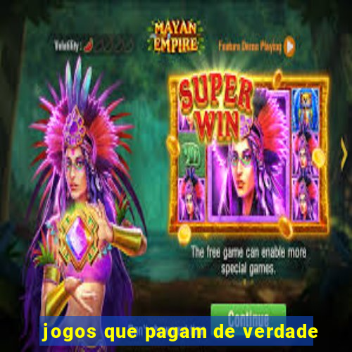 jogos que pagam de verdade