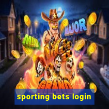 sporting bets login