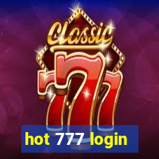 hot 777 login