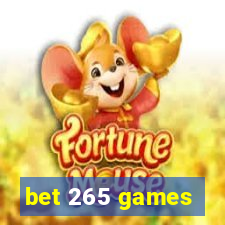 bet 265 games